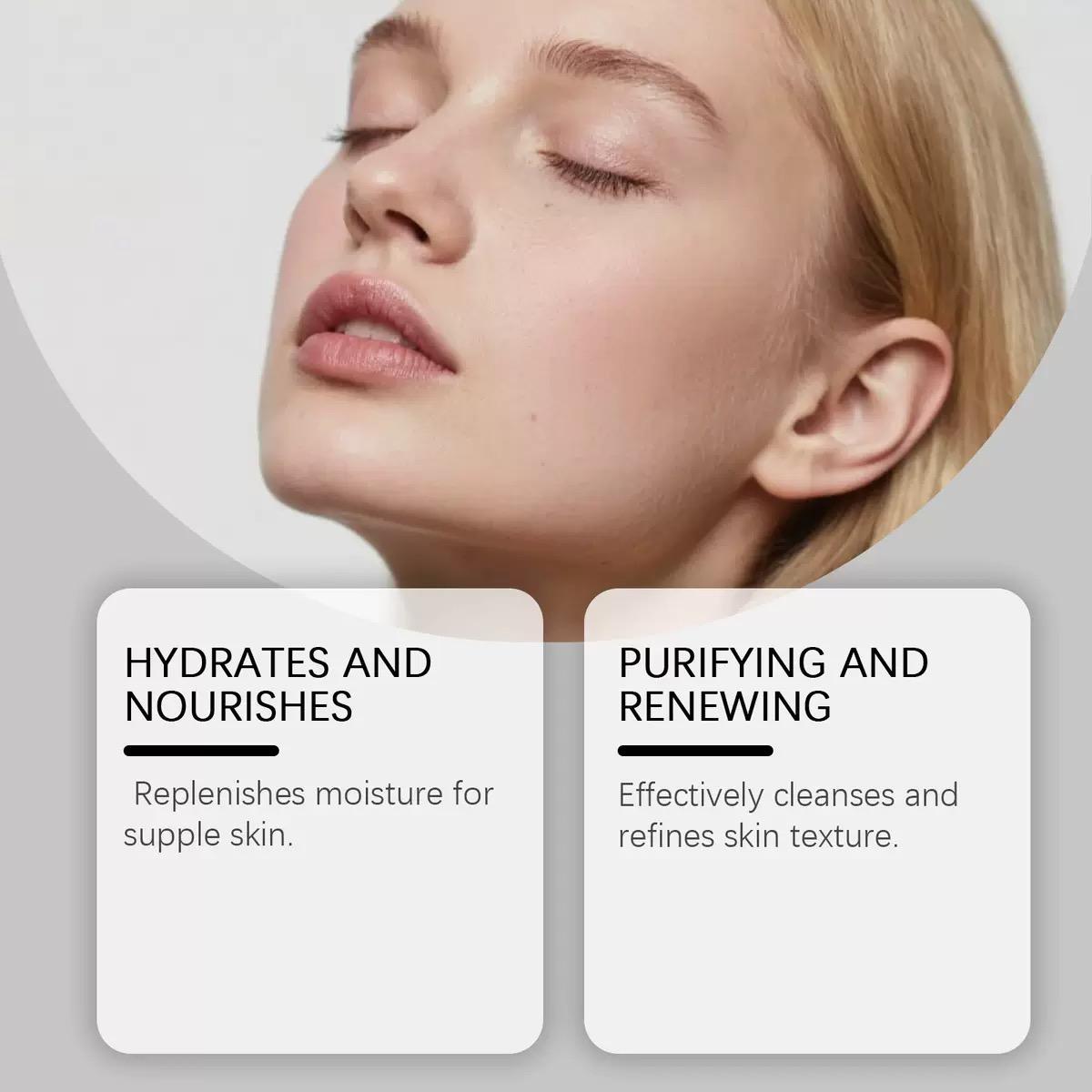 Rice & Jam Exfoliating Mask (For Face & Body) — Deep Cleansing, Hydrating & Brightening — Infuse Skin with Deep Nourishment and Abundant Moisture 250g / 8.45 fl.oz.