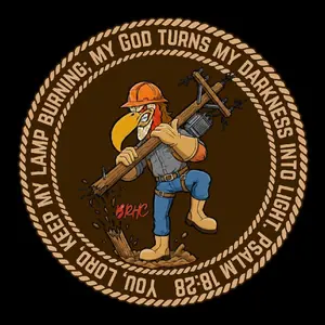 Richardson Lineman Darkness to Light Snapbacks 168 7 Panel Flat Brim Hat with Inspirational Design Custom Trucker