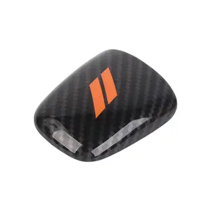 For 2015+ Dodge Charger/Challenger/2018+ Durango Interior Center Console Gear Shift Knob Trim Cover