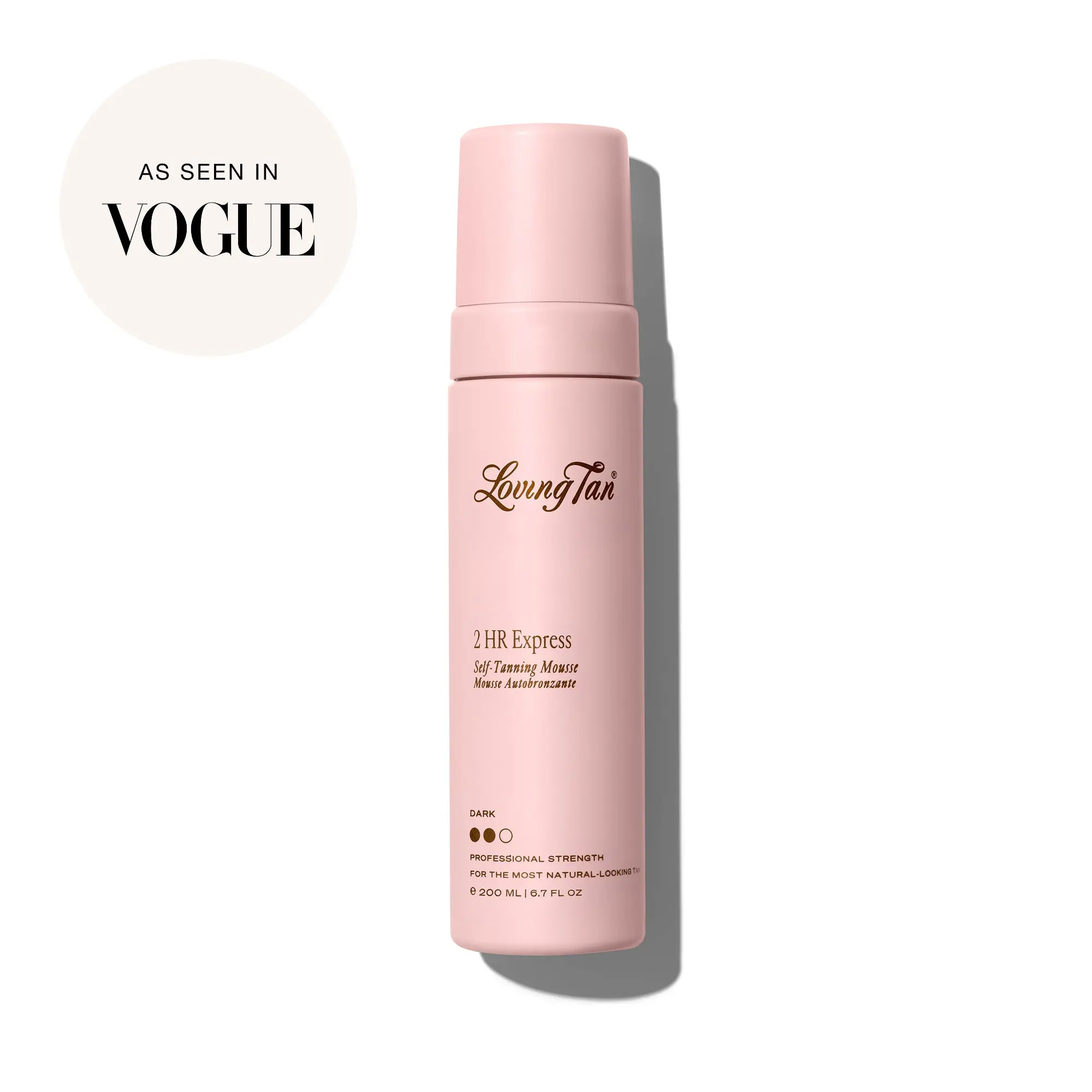 2 HR Express Self-Tanning Mousse Dark 200ml