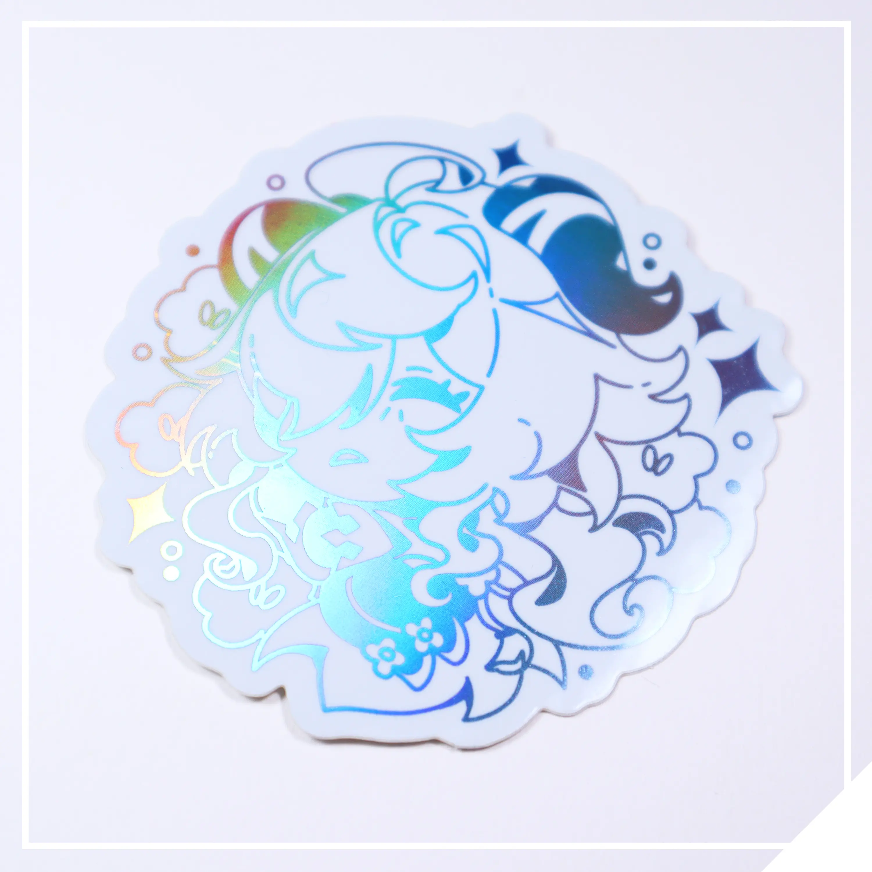 Genshin Impact - Ganyu Foil Vinyl Sticker