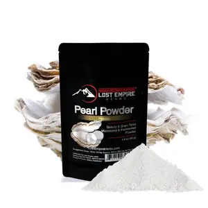 Pearl Powder Micronized & Fermented – Supplement to Support Radiant Skin, Hair, Nails, Teeth (50 Grams) Healthcare Edible