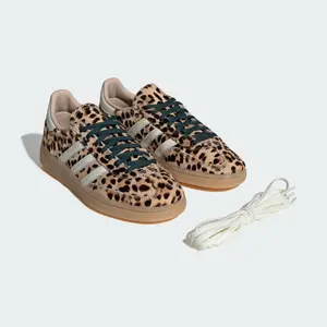 Women's Adidas Handball Spezial "Leopard Print" KI6678 Fashion Athletic Sneaker Spring Shoes