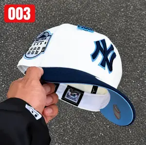 New Era New York Yankees 9FORTY A-Frame Snapback Hat – White Crown Red Brim – Adjustable MLB Baseball Cap – Streetwear Unisex Summer Edition