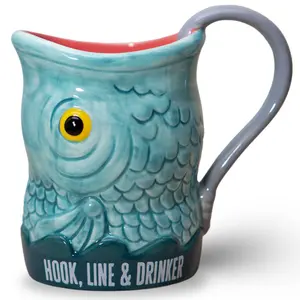 Boxer Gifts Carp Fishing Mug - Funny Fishing Gifts for Men & Fisherman