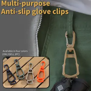 Outdoor Glove Clip, 1 Count Portable Work Safety Glove Clip, Multipurpose Hanging Storage Hook, Glove Clip, Outdoor Accessories