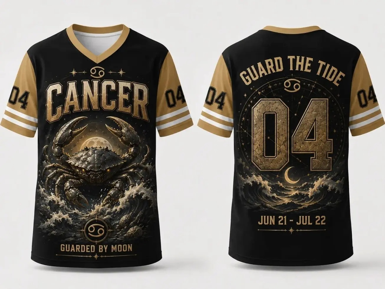 Cosmic Legacy Zodiac Constellation Oversized V-Neck Sport Jersey – Astrology Horoscope Graphic Baseball Shirt – Unisex Graphic T-Shirt Streetwear – Birthday Gift for Men & Women
