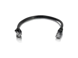 C2G 6in Cat6a Snagless Unshielded (UTP) Network Patch Ethernet Cable - Black