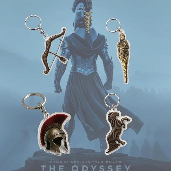 Odyssey Acrylic Keychain, Double-Sided Print Keychain, Movie Gift, Gift For Fans