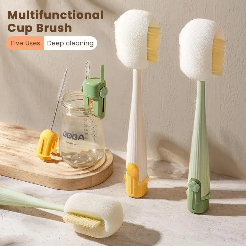 Bottle Cleaner Brush, Dish Brush for Cups, Tumblers & Glassware - Effective Home Care Cleaning Tool