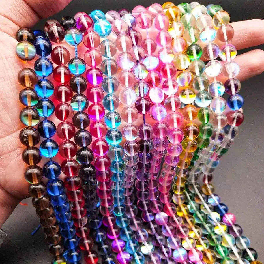 【C】Moonstone beads