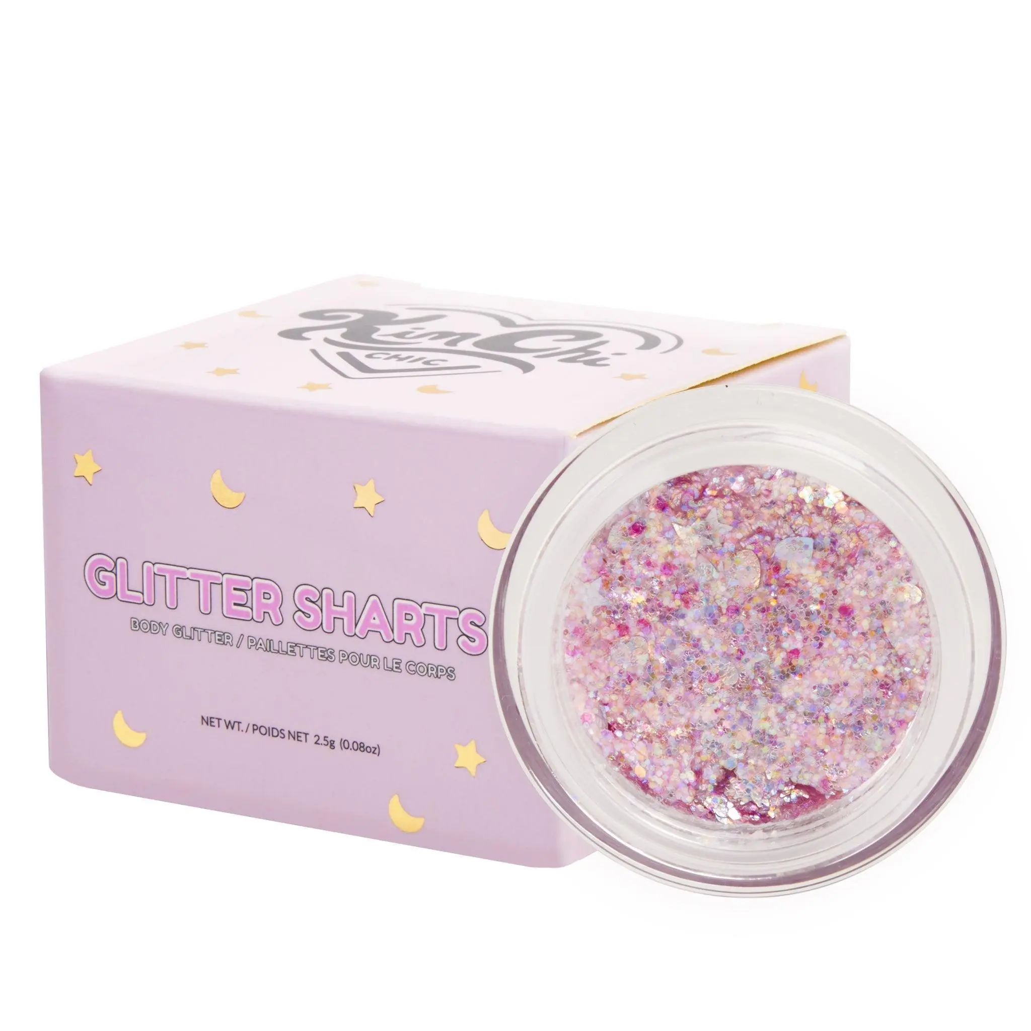 KimChi Chic Beauty Glitter Sharts Body and Face Glitter - Cosmetic Makeup Highlight Gel KimChi Chic Beauty Glitter Sharts Body and Face Glitter - Cosmetic Makeup Highlight Gel