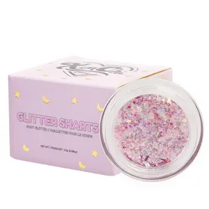 KimChi Chic Beauty Glitter Sharts Body and Face Glitter - Cosmetic Makeup Highlight Gel
