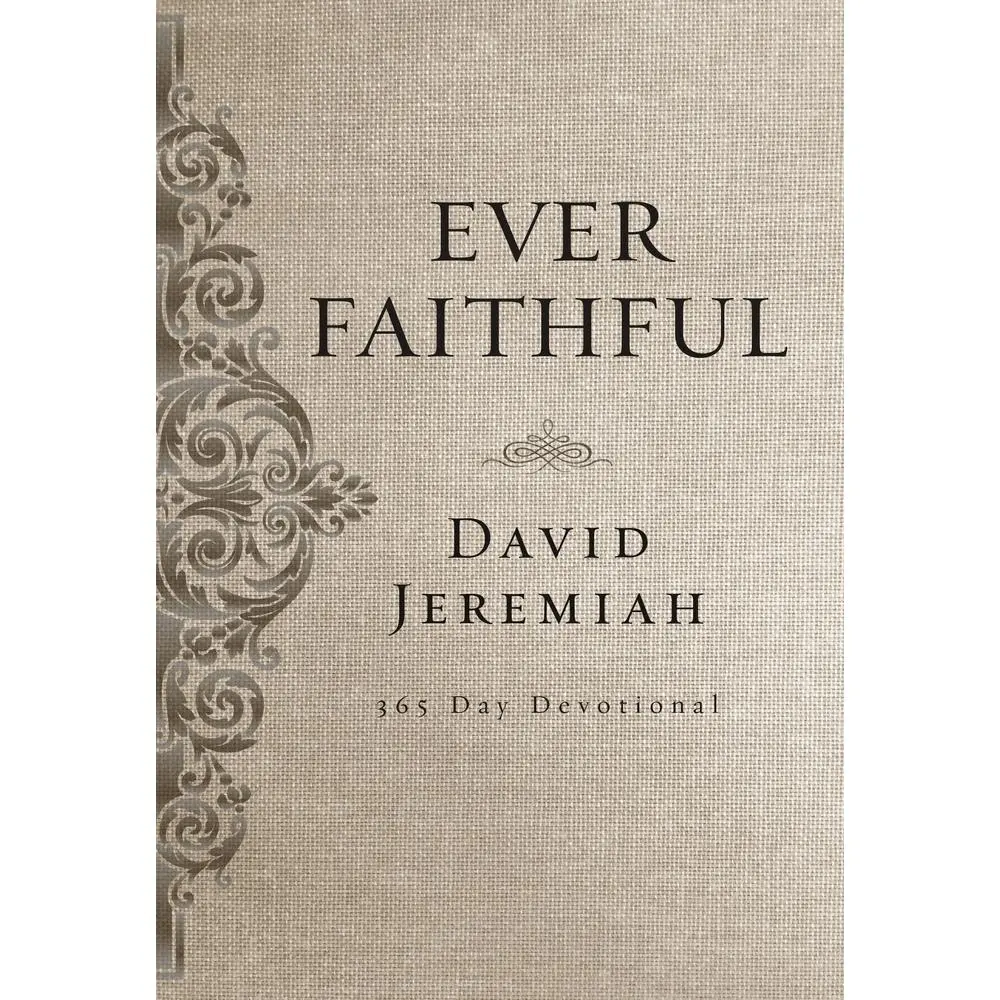 USED Book - Ever Faithful: A 365-Day Devotional (Daily Devotions to Find Confidence and Hope in God's Promises) by Jeremiah, David (Hardcover) - english