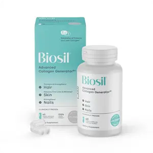 Biosil Liquid Collagen Support – For Firmer, Radiant Skin & Thicker Hair | 60ct