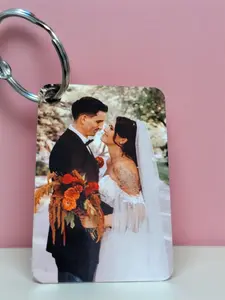 Personalized Photo Key Chains Customizable Family Picture Keychain Unique Gift for Loved Ones Special Keepsake Thoughtful Present
