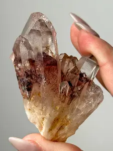 Raw Hematite in Quartz - #10
