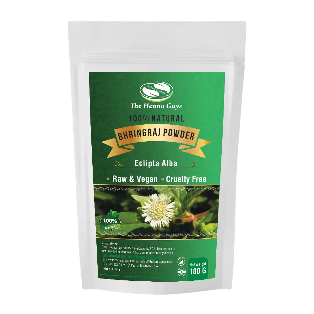 Bhringraj Powder - Hair Strength & Growth Boosting Mask Hair conditioning mask Conditioner Haircare Comfort Cleanser Cleansing, Natural Hair Care, Haircare Routine