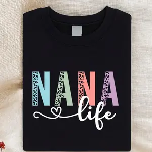 Nana Life Shirt, Gift For Grandma, Grandma, Graphic Tee, Women's T-Shirt, Mothers Day, Nana-Life Shirt, Pregnancy Announcement, New Nana Shirt, Grandma Tee SSN-231