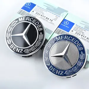 4Pcs Car Emblem Wheel Hub Center Cover Car Accessories For Mercedes Benz AMG W204 W205 W203 W211 W212 W213 W201 W210 W124 W126 W140 W168 W169 W176 W190 W202 W220 W221 W222