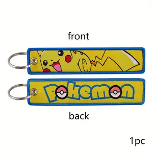 Pokemon Embroidered Keychain Pikachu (3 variations) keychains