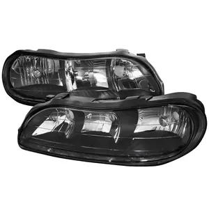 1997-1999 Oldsmobile Cutlass / 1997-2003 Chevrolet Malibu / 2004-2005 Chevrolet Classic Factory Style Headlights (Matte Black Housing/Clear Lens)