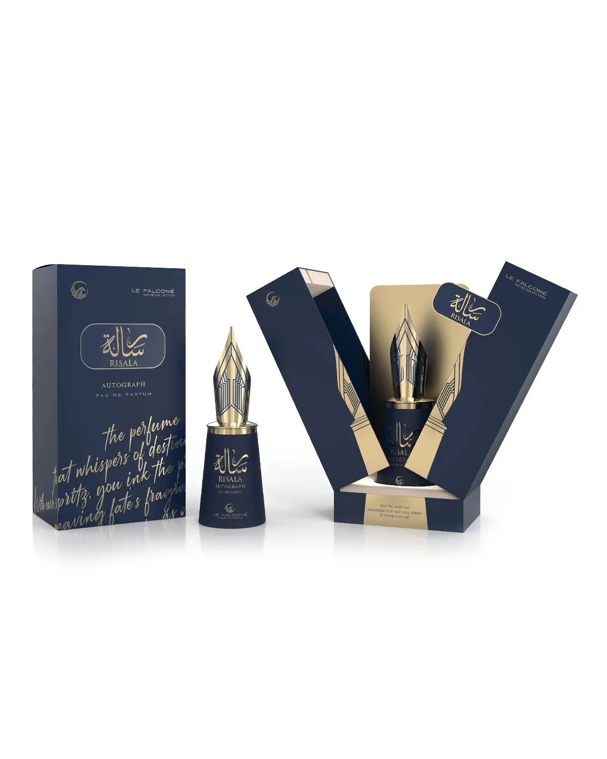 Armaf RISALA AUTOGRAPH Unisex Arabian EDP Perfume - 100ML (3.4oz) Le Falcone Niche Fragrance, Aromatic Woody Floral Citrus Scent, Elegant Mist, Lemon Thyme Spark, Unique Story Niche Arabia, Edp Liquid Colognes, Arabian Perfumes, Signature Scent