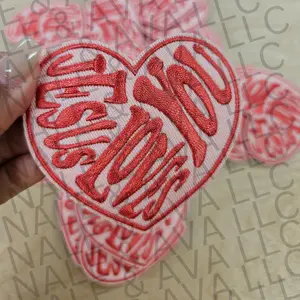 Jesus Loves You Hat Patch (3 Patches)