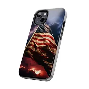 American Flag Tough Phone Cases Accessories Durable Protection Cover Handheld Smartphone Cellphone Casing
