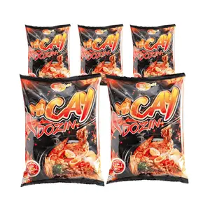 Dozin Korean Chewy Chili Flavor Instant Noodles, 137g per Pack (5-Pack Combo) - Pantry Food Item