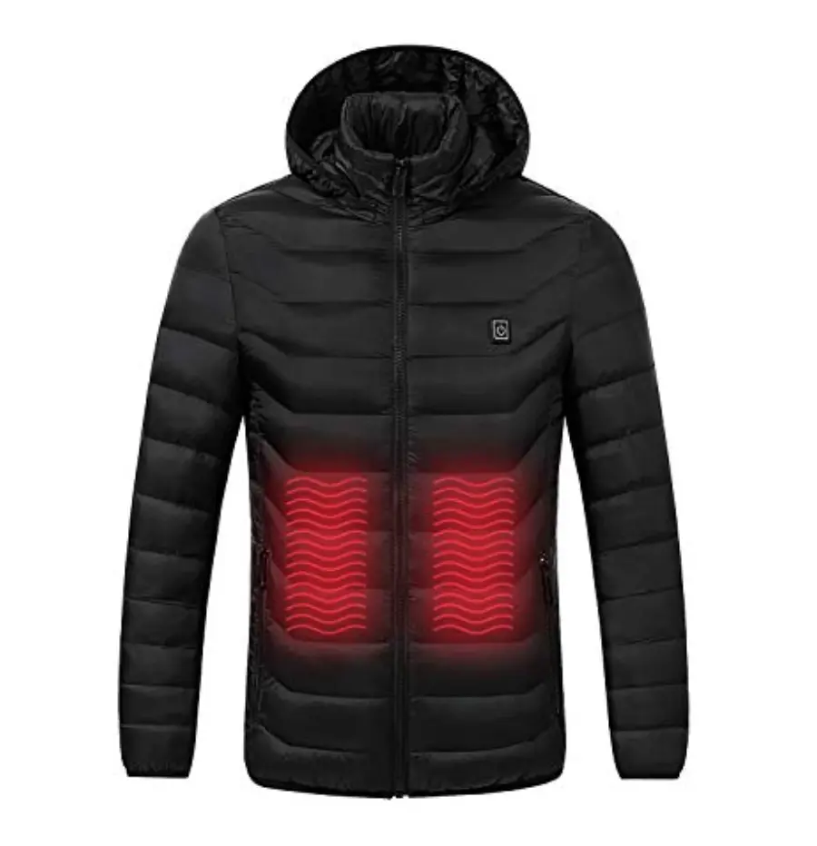 Heated Super Lightweight Jacket with Rechargeable Battery Pack Included for Boys and Girls