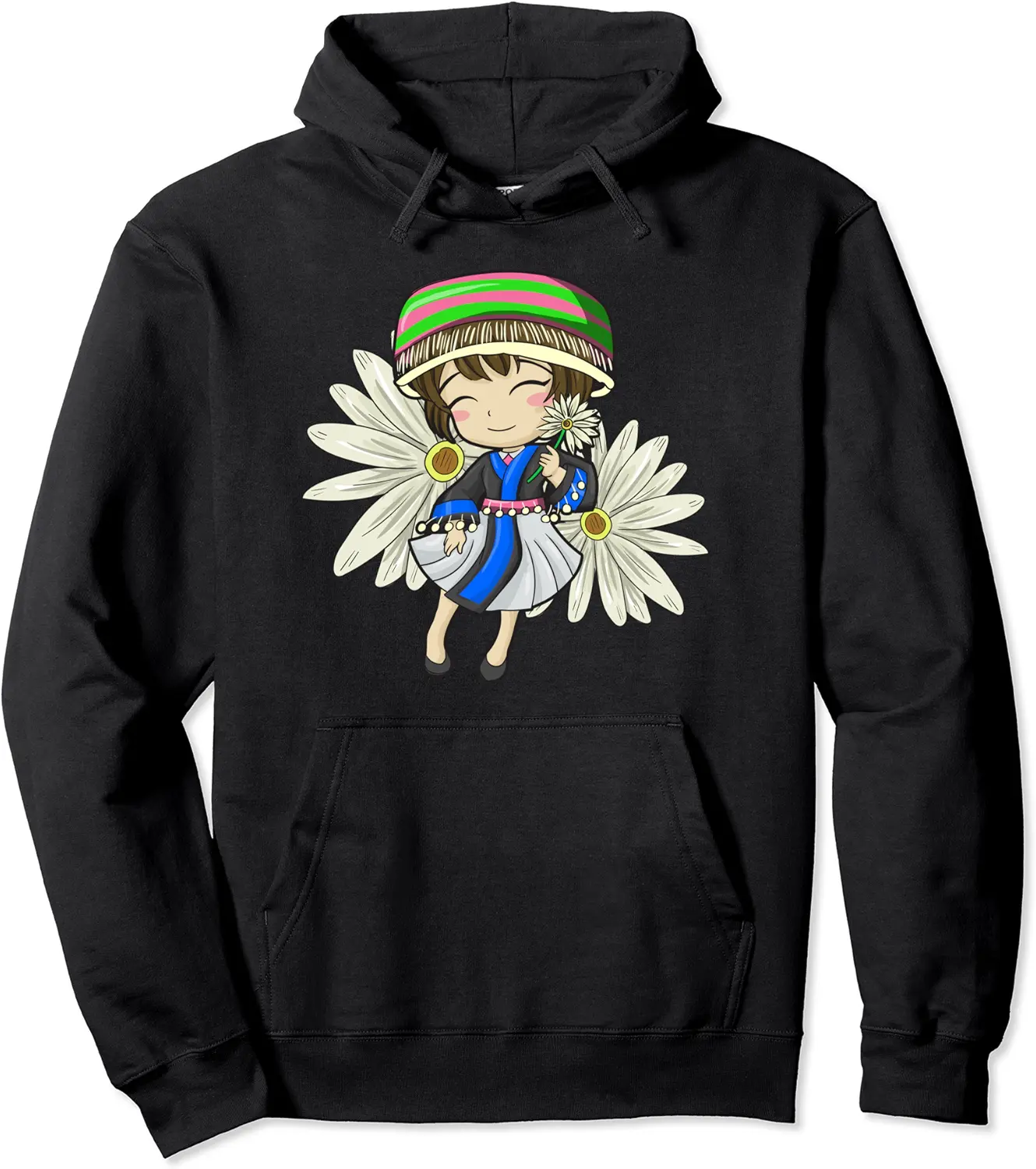 Hmong Miao Proud Traditional Girl Woman Hmoob Ethnic Sisters Pullover Hoodie - Keithhodges Shop 93B0BK4N9FSD
