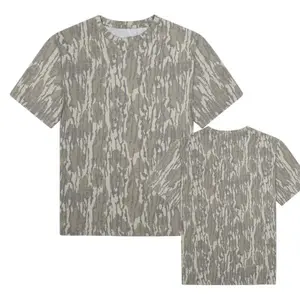 Mossy Oak Washed Out Camo T Shirt 3D, Hunting Shirt, 3D T Shirt Mossy Oak, Gift for Him, for Boyfriend, Retro Camo