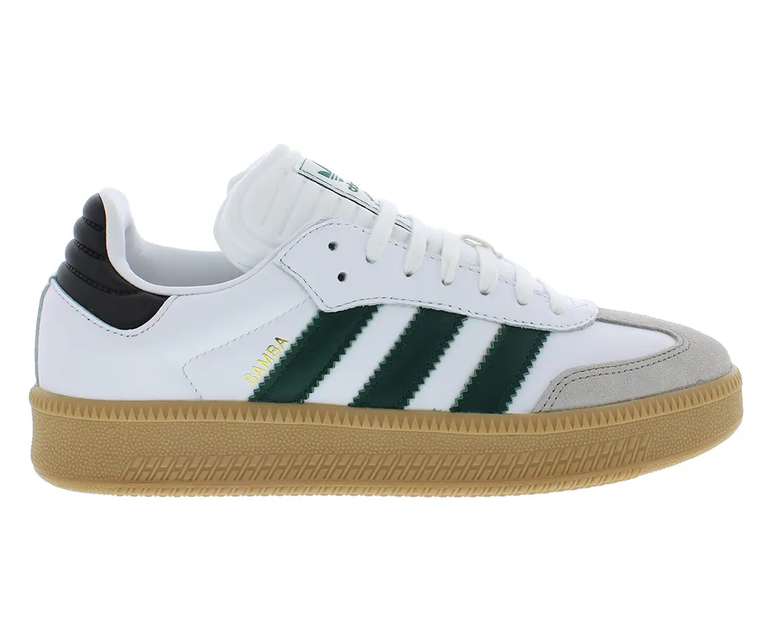 Adidas Samba XLG Leather Sports Shoes, Unisex Low-Top Platform Sneaker, Casual Footwear