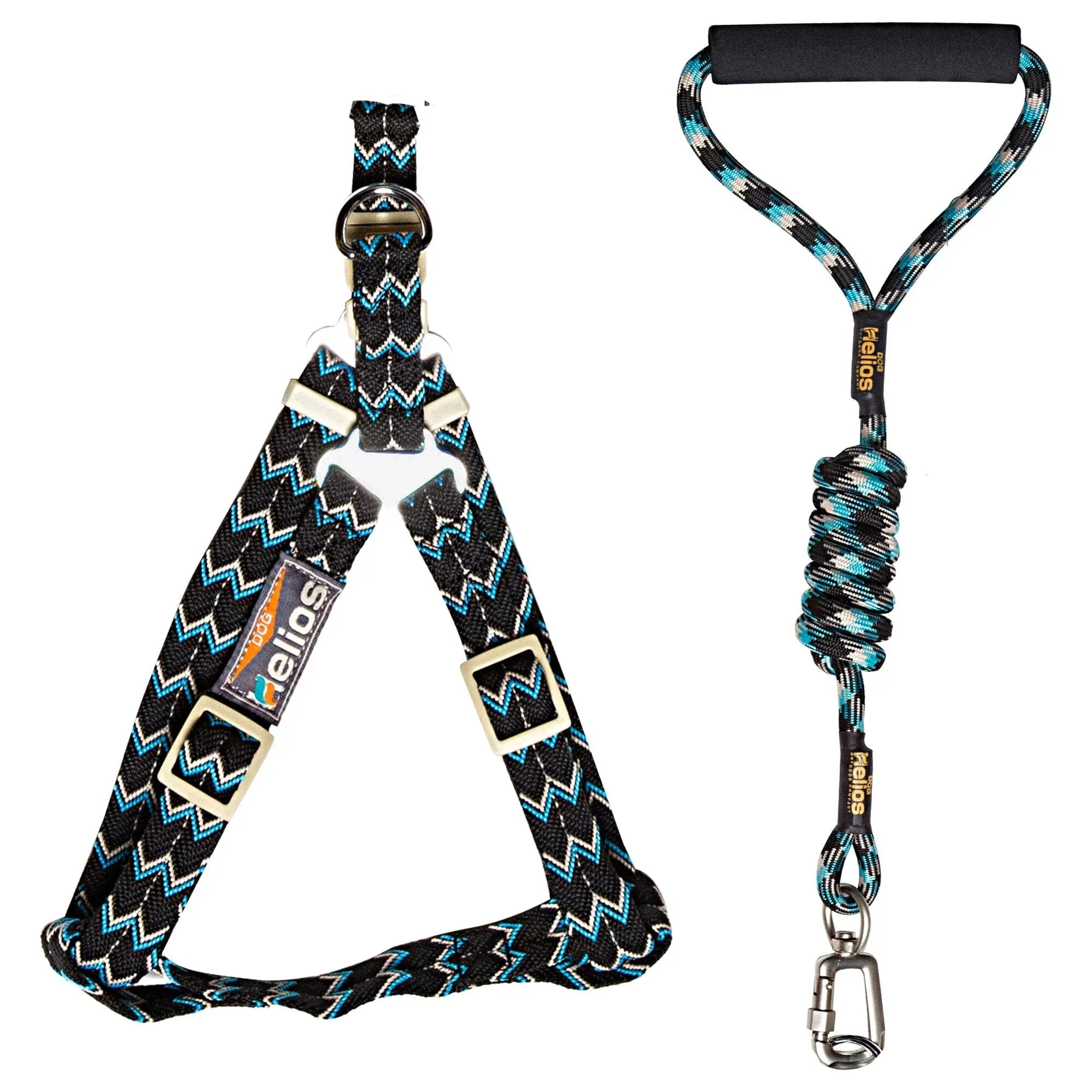 Dog Helios Surfside Designer Leash and Harness