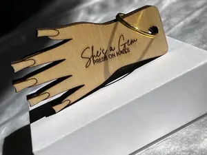 NFC Duck Nail Keychain