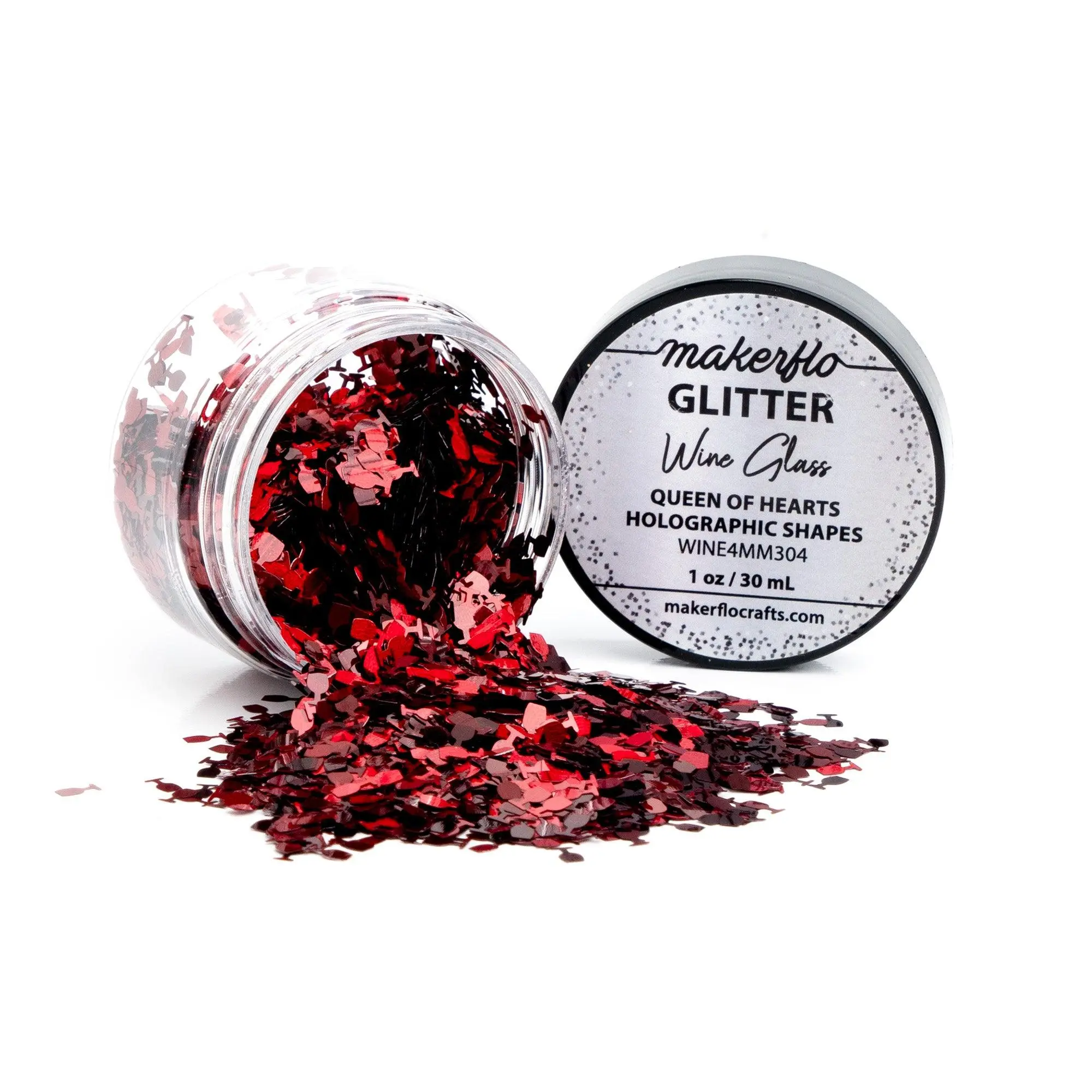 Wine Glass Glitter