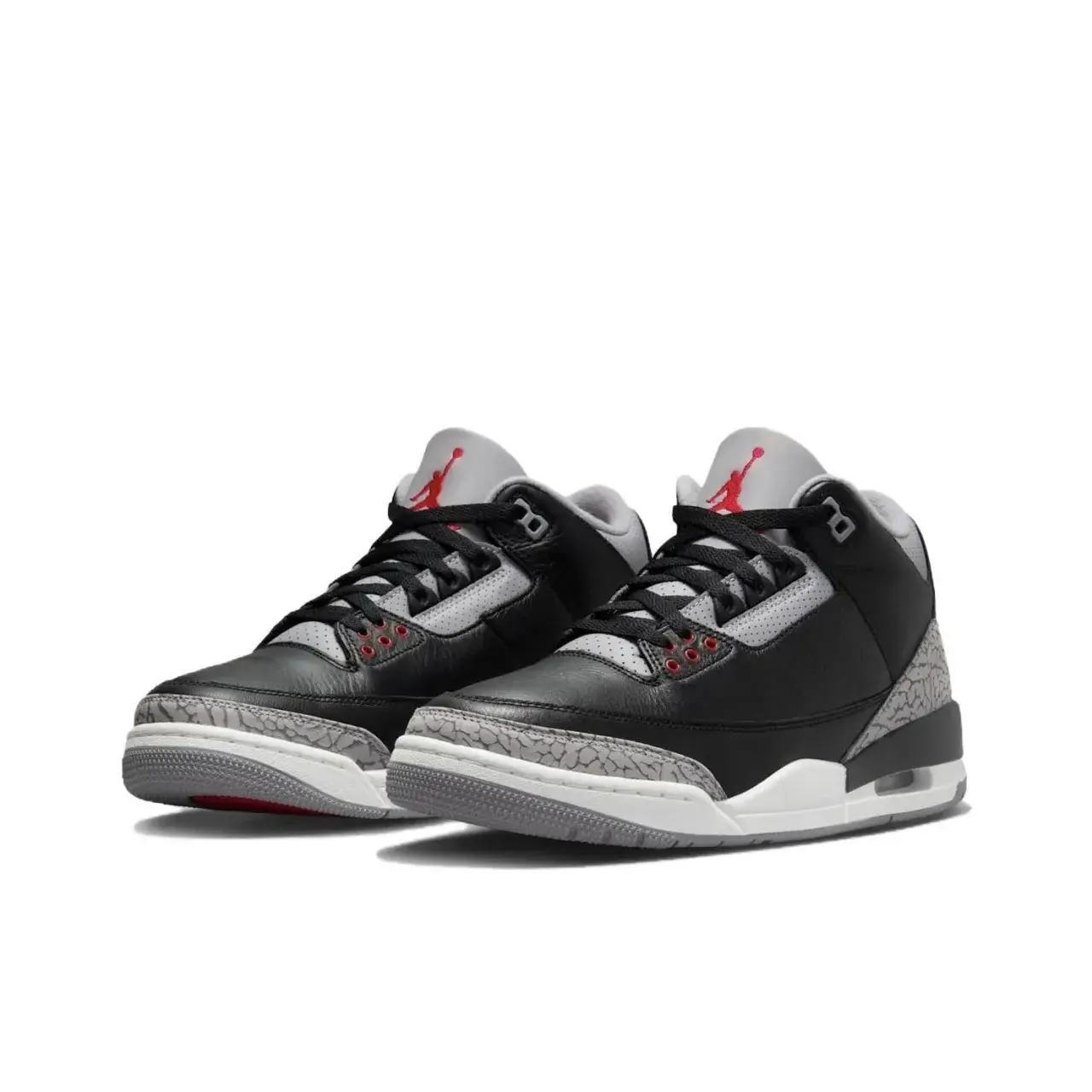 Black Grey Leather Retro Sneakers, Cushioned Comfort Lightweight Street Casual Trainers
