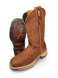 Bota De Trabajo Crazy Horse Para Caballero