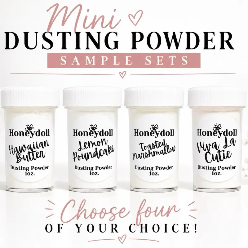 Honeydoll’s talc free Dusting Powders Mini Sample Bundles - pick your scents Honeydoll’s talc free Dusting Powders Mini Sample Bundles - pick your scents