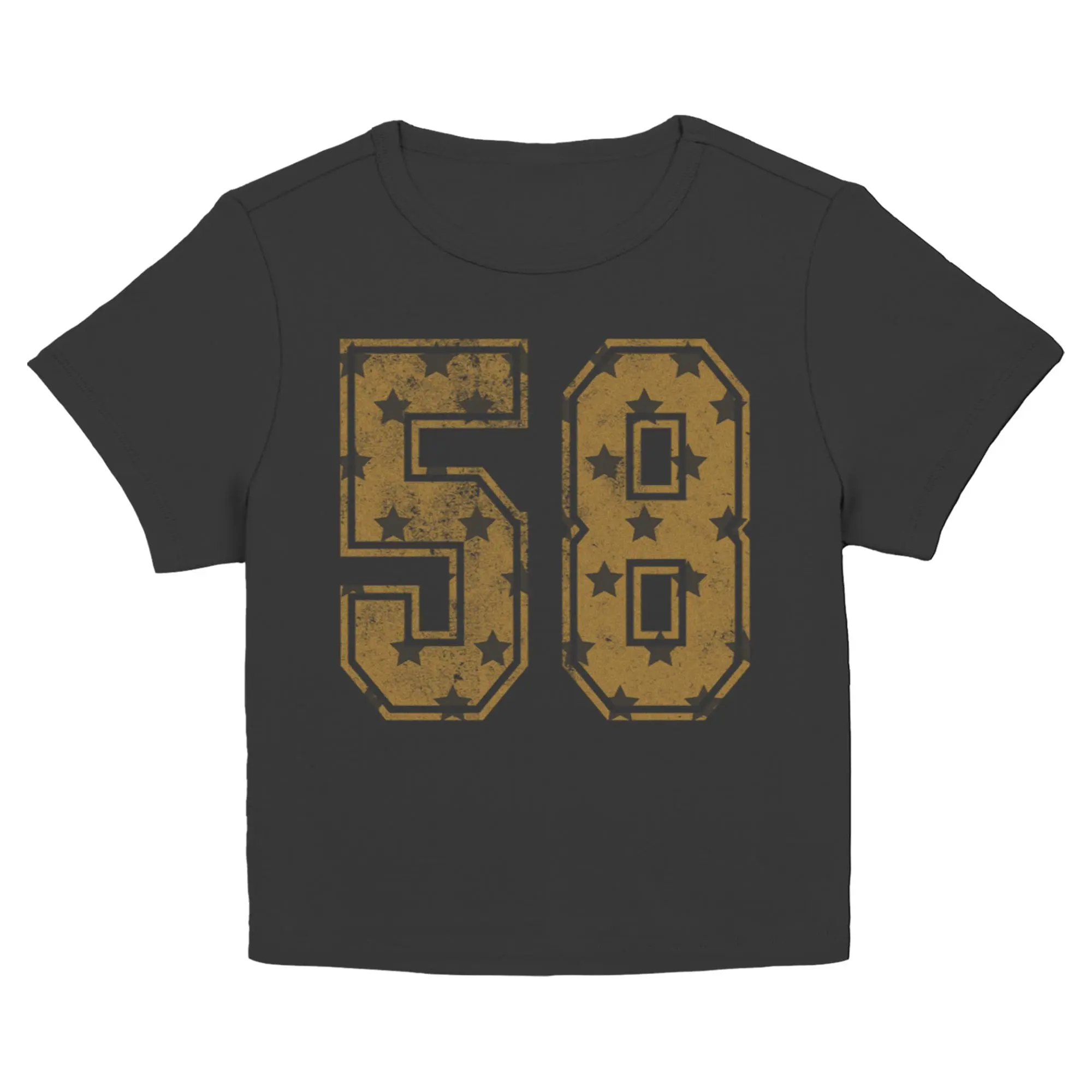Lost Gods Number 58 Star Juniors T Shirt, Shortsleeve, Top, Fashion, Tee