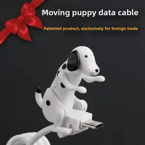 Puppy-Shaped Charging Cable, Fun and Reliable, High-Speed Data Transfer and Charging, Compatible with Phones, Tablets and More, Ideal for Everyday Use
