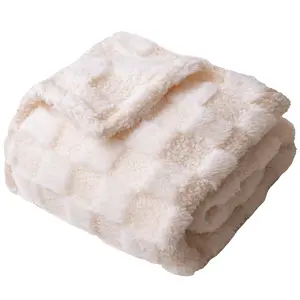 Baby Swaddle Blanket, Cute Print Double Layer Flannel Wrap For Newborn, Warm Comfortable Blanket, Soft Bedding, Multipurpose Comfy Bedding