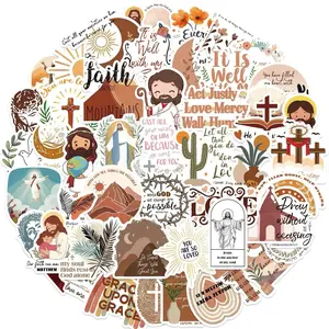 100 piece religious sticker Jesus Prayer believe