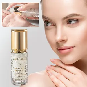 Mercilen Collagen Revitalizing Moisturizing Hydrating Deep Nourishing Serum 40ML, Rich in Hyaluronic Acid & Pearl Powder, Firming Deep Hydration Moisturizer for Daily Skin Care