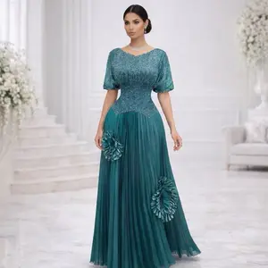 Premium Couture Pleated Maxi Two Piece Set in Vibrant Purple White and Gold with Elegant Lace Accents Flowy Skirt Floral Maxi Pants Fits Corset Shimmer for Weddings Church Anniversaries - Womenswear, Clothes