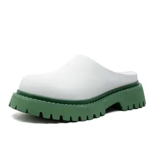 Couple Summer Mules for Men & Women 🔥   Closed Toe Platform Clogs |   Slip On Height Boosting Casual Shoes 3205-J