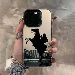 High-Quality Horse Pattern Phone Case for iPhone, Fits Multiple Models Including 11 Pro Max, Birthday Gift, Festival Present