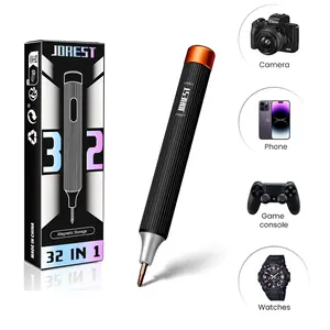 JOREST 32-In-1 Small Precision Screwdriver Set Magnetic Multi Bit Mini Repair Tool Kit with Torx for Electronic, Glasses, PS5/4, Camera, Phone, Laptop