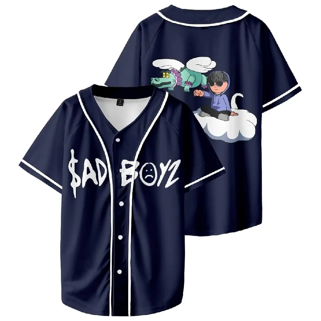 Junior H Jersey Sad Boyz Merch Baseball Jersey